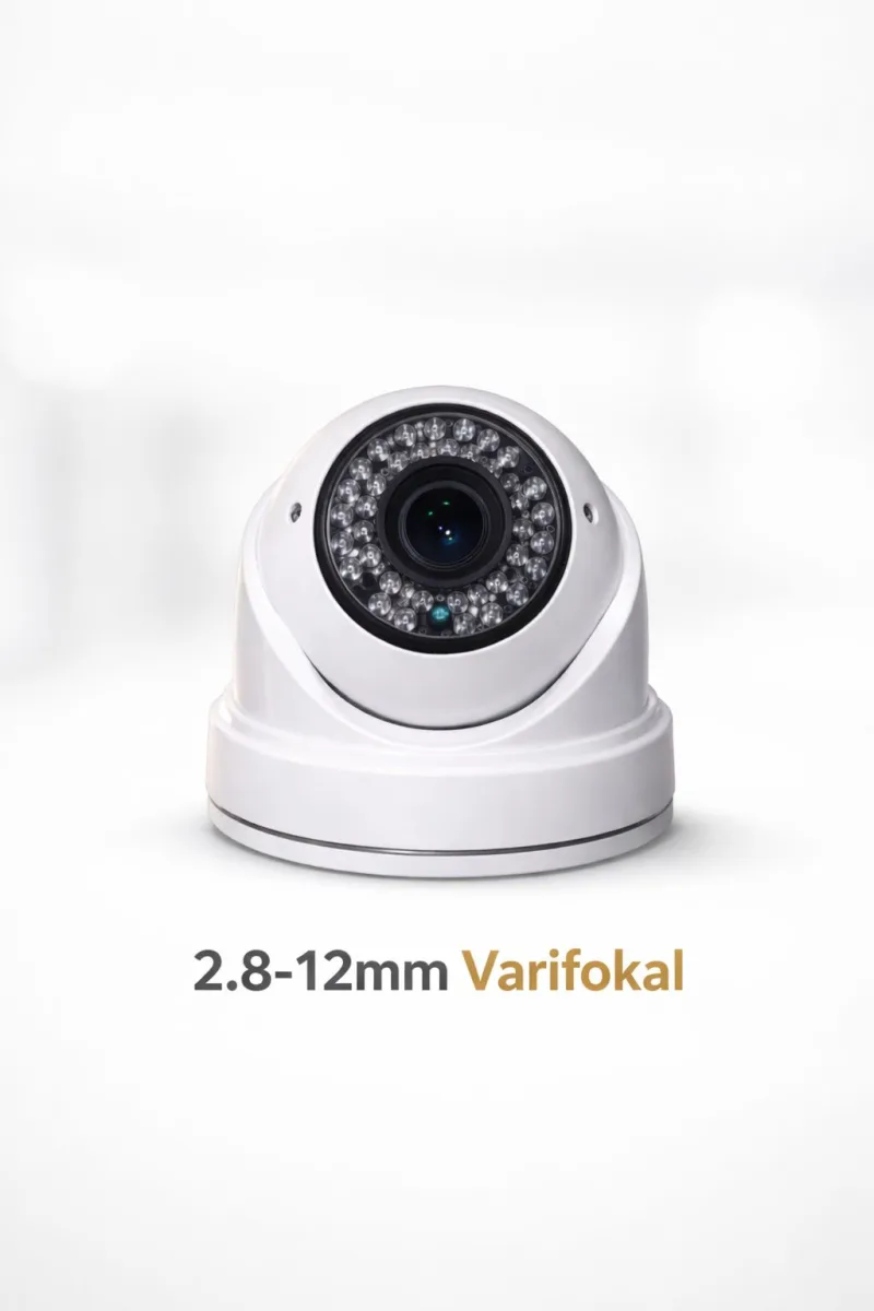 Gece Görüşlü 5MP 2.8 MM -12MM Varifocal Sony Lens 1080P 36 IR Led  Dome Kamera D336BV